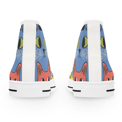 Women's High Top Sneakers_Cat